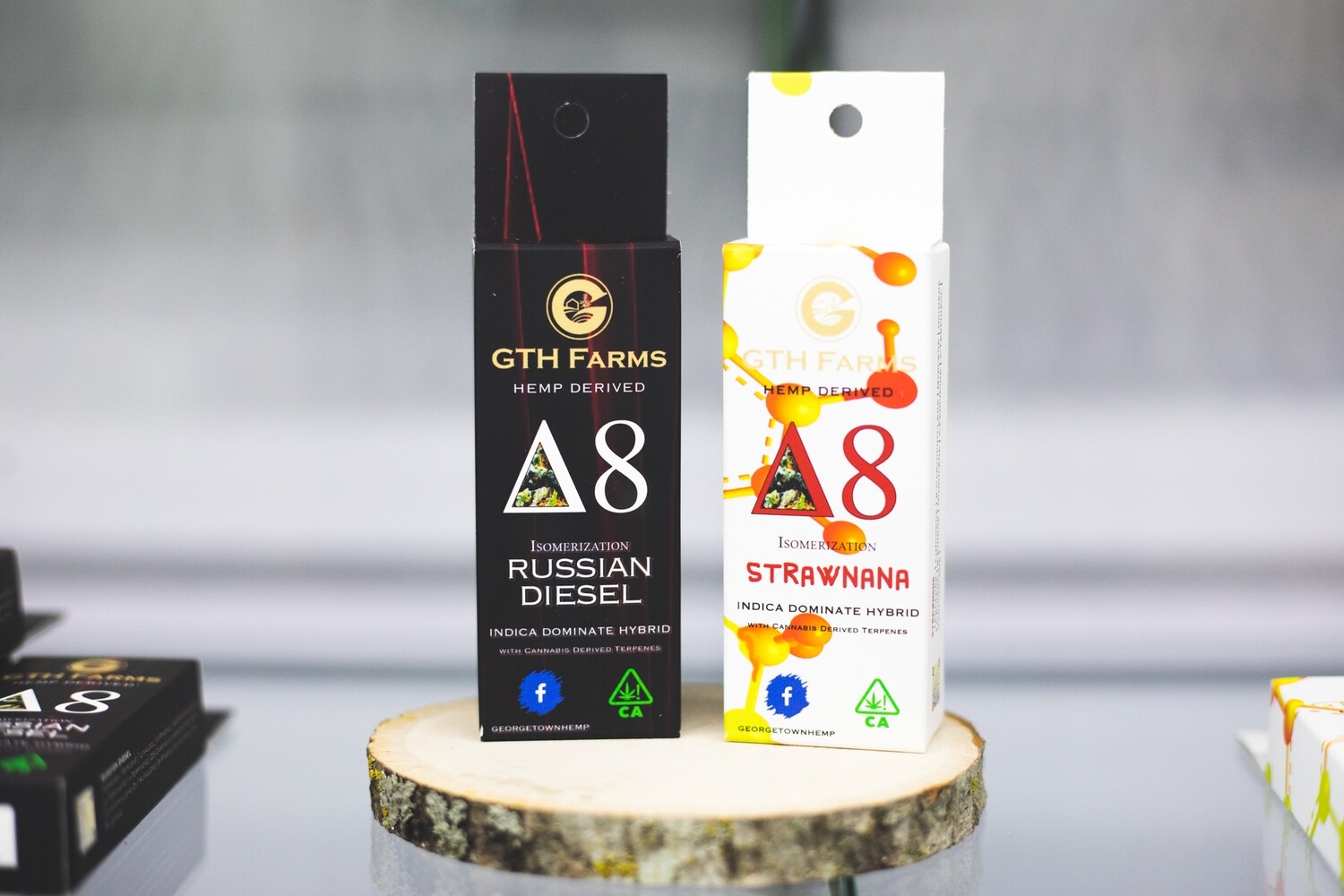 Hemp-Derived Delta 8 Vape Carts by GTH Farms